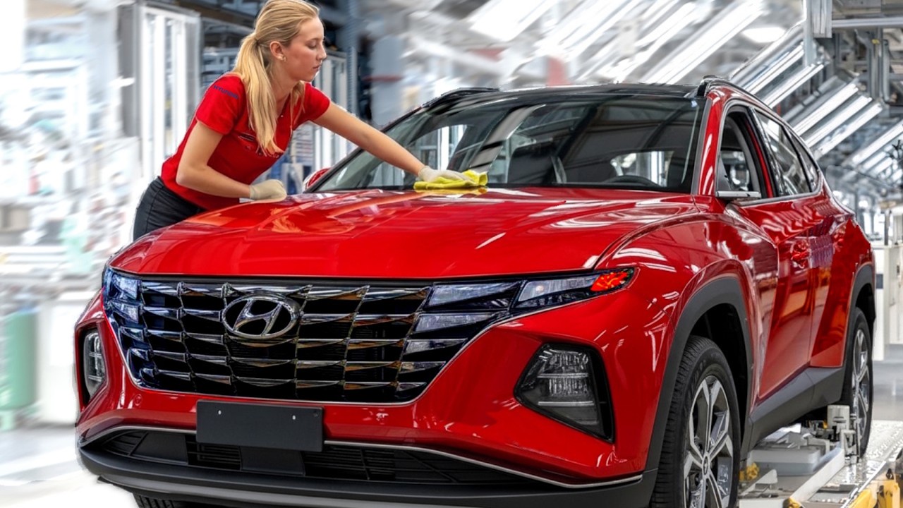 How is the Hyundai Tucson made in the United States? Factory Tour & Manufacturing process