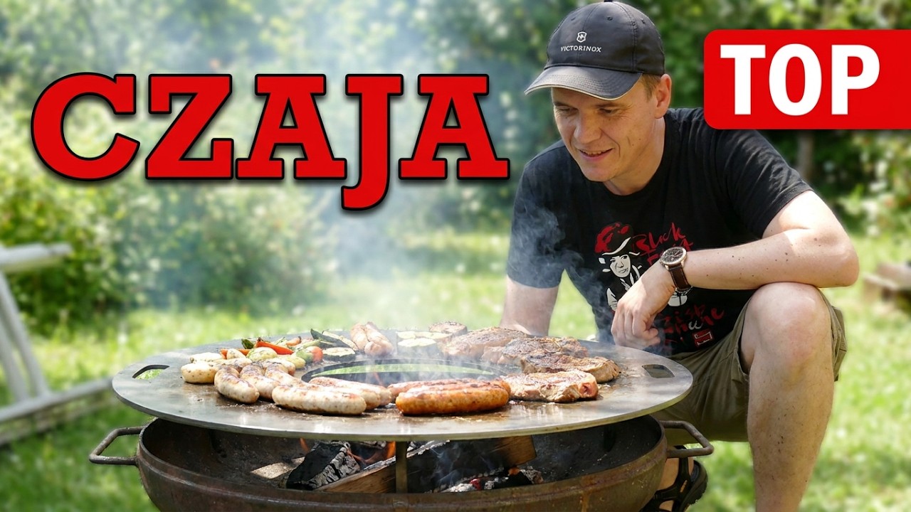 Czaja Feuerschalen | Barbecue mit der Grillplatte auf der Feuerschale | Grillen Kochen BBQ