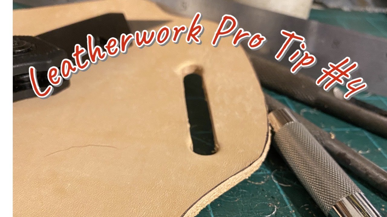 Leatherwork Pro Tip #4