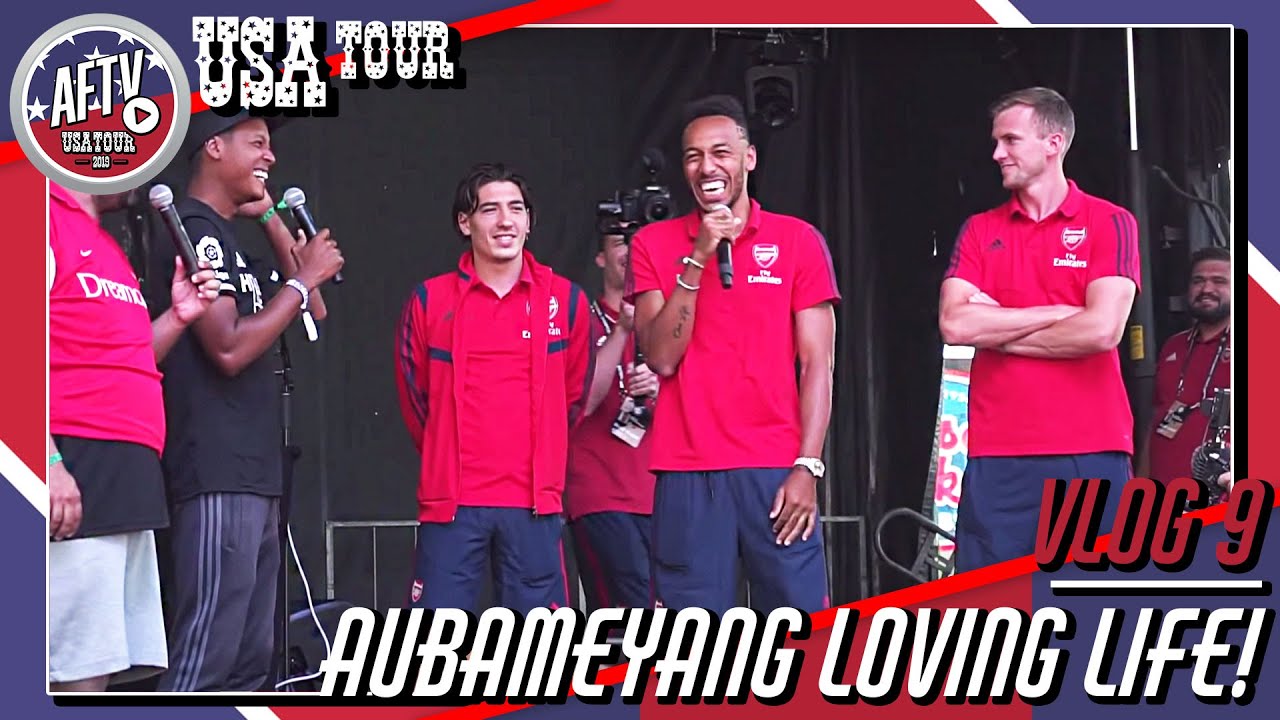 Aubameyang Loving Life In The South!   | AFTV Vlog In The USA Day 9