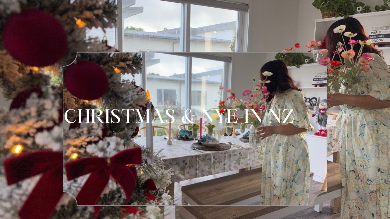 A Realistic Christmas & New Year as a Small Immigrant Family in New Zealand l Slow Living Life in NZ