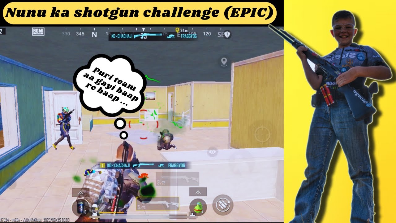 Nunu ka shotgun challenge (epic gameplay)