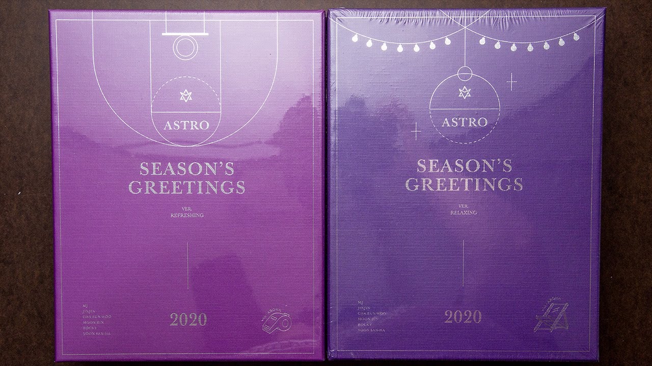 Unboxing | Astro 2020 Season's Greetings (Relaxing + Refreshing)