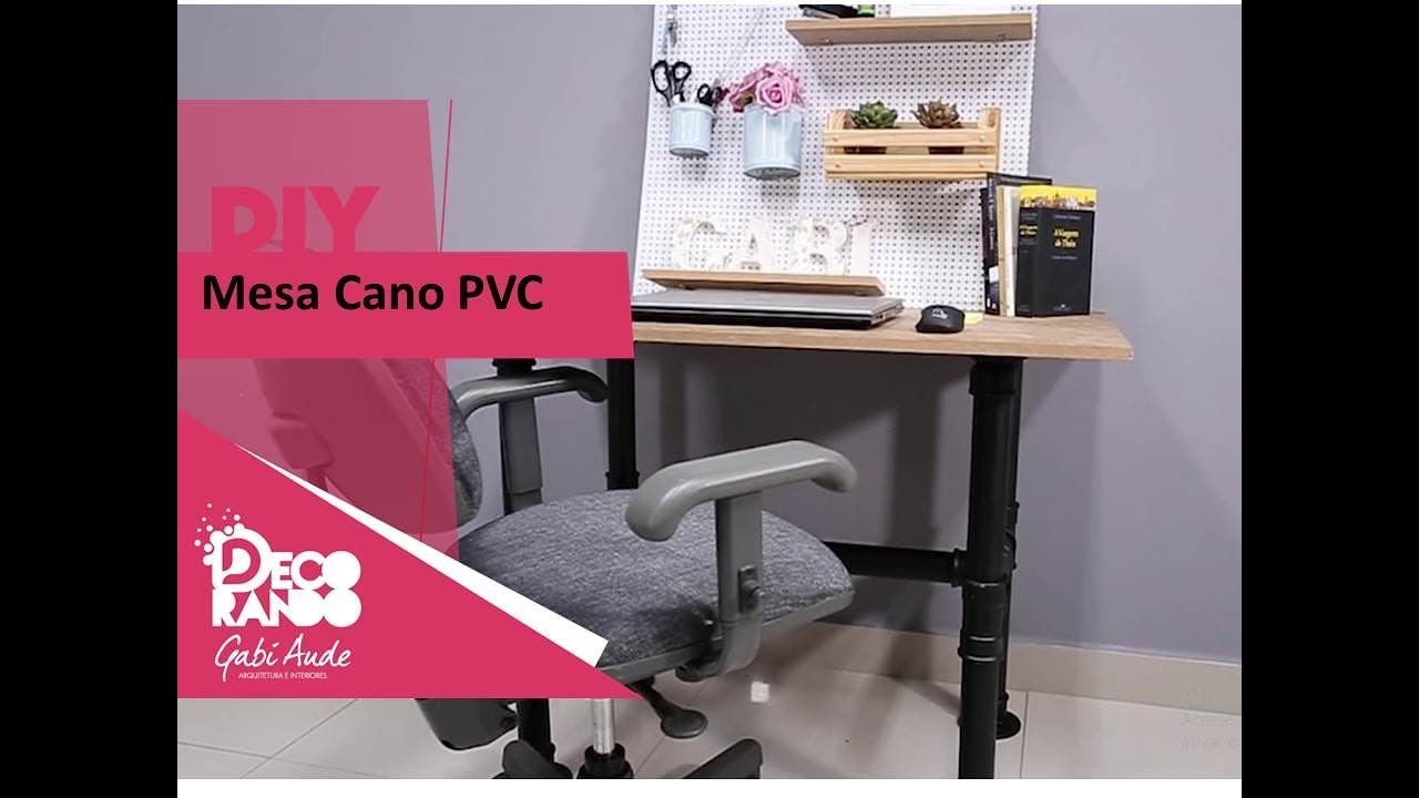 DIY: MESA DE PVC ESTILO INDUSTRIAL