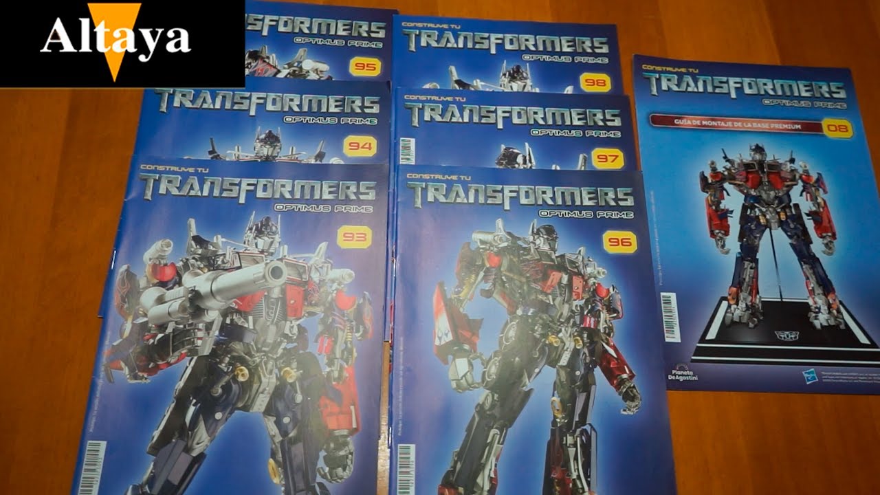 Optimus prime Fascículo 99, 100, 101, 102, 103, 104 de la colección altaya Planeta de Agostini