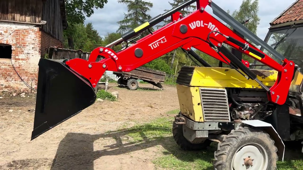 Dzwoń 536158029: Nowy nabytek Ładowacz czołowy Tur -4.3 WOŁ-MET 1500kg URSUS C385