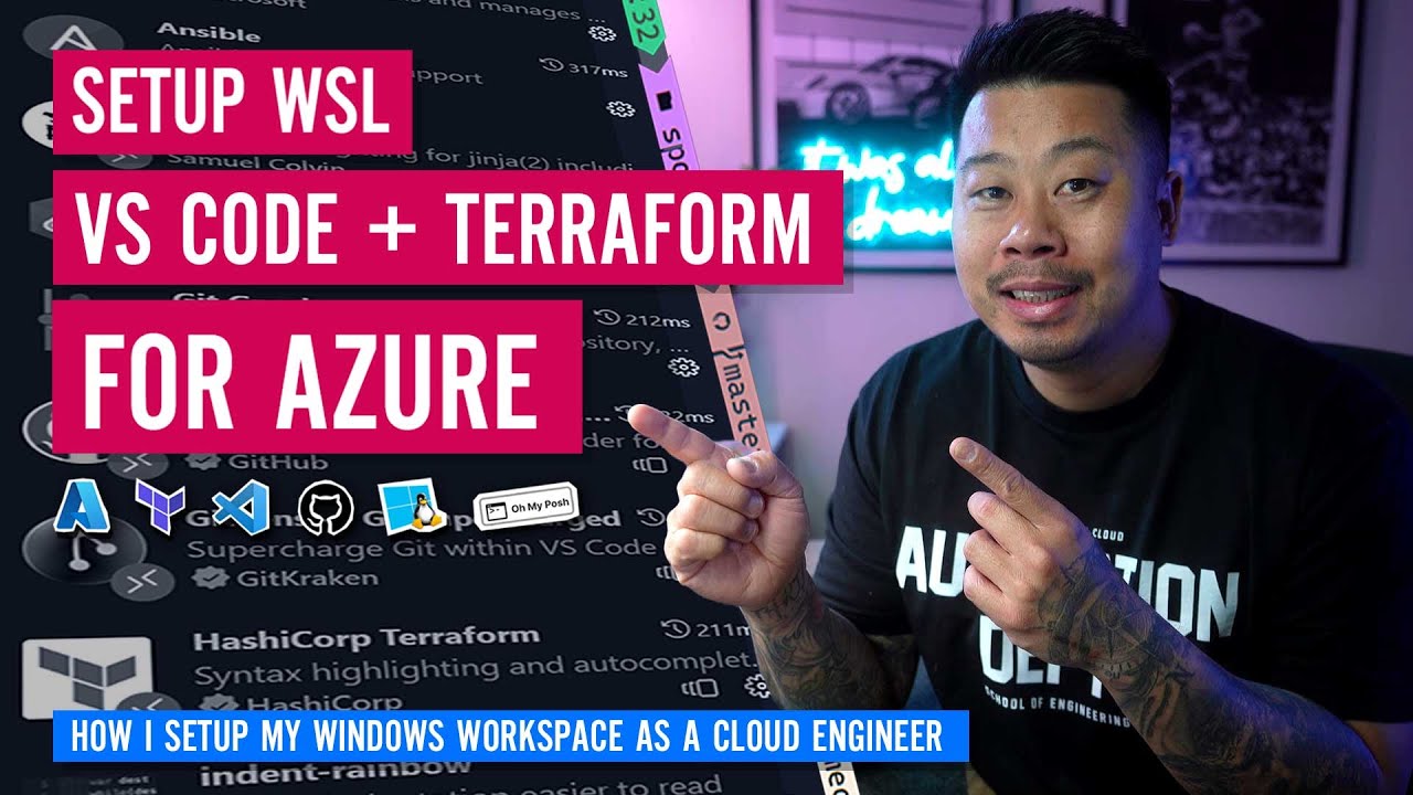 How I setup WSL + VS Code + Terraform + Oh-My-Posh for Azure | DevOps | Cloud Engineer