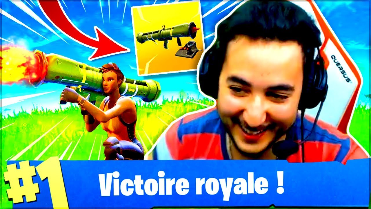 TOP1 AU LANCE MISSILES EN SOLO ?! ► FORTNITE