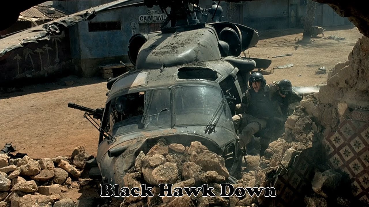 Black Hawk Down - Hell on Earth. Rescue and evacuation of the pilots of the second downed Black Hawk