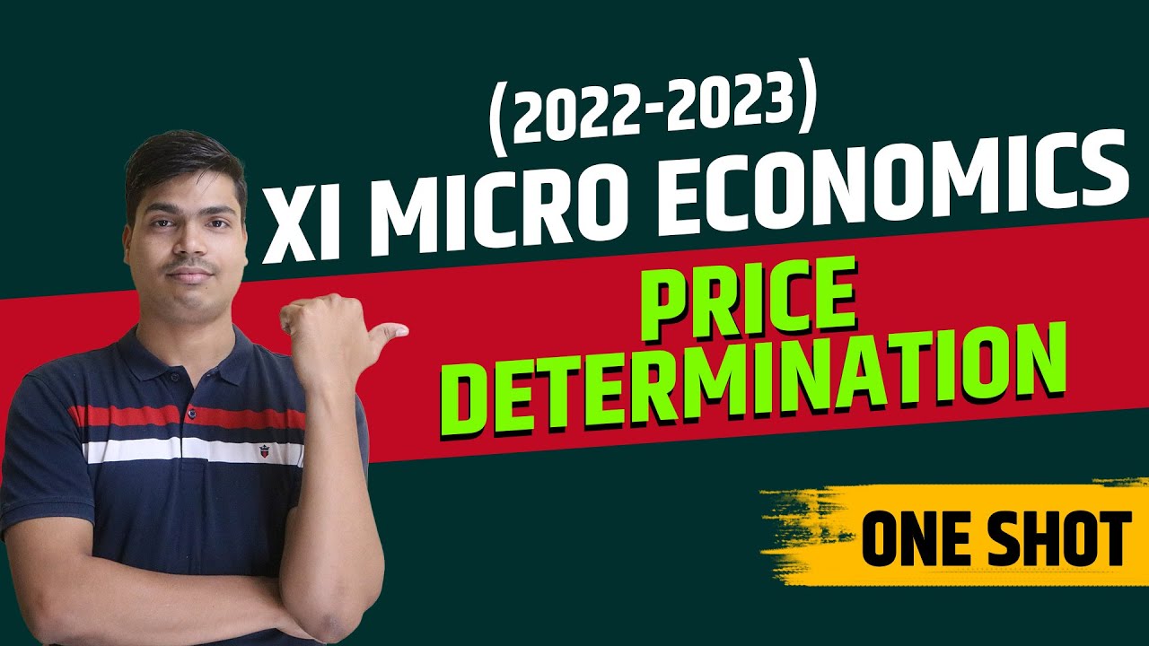 Price determination | One shot | Class 11 Micro economics. How to determine Price through Diagram ?