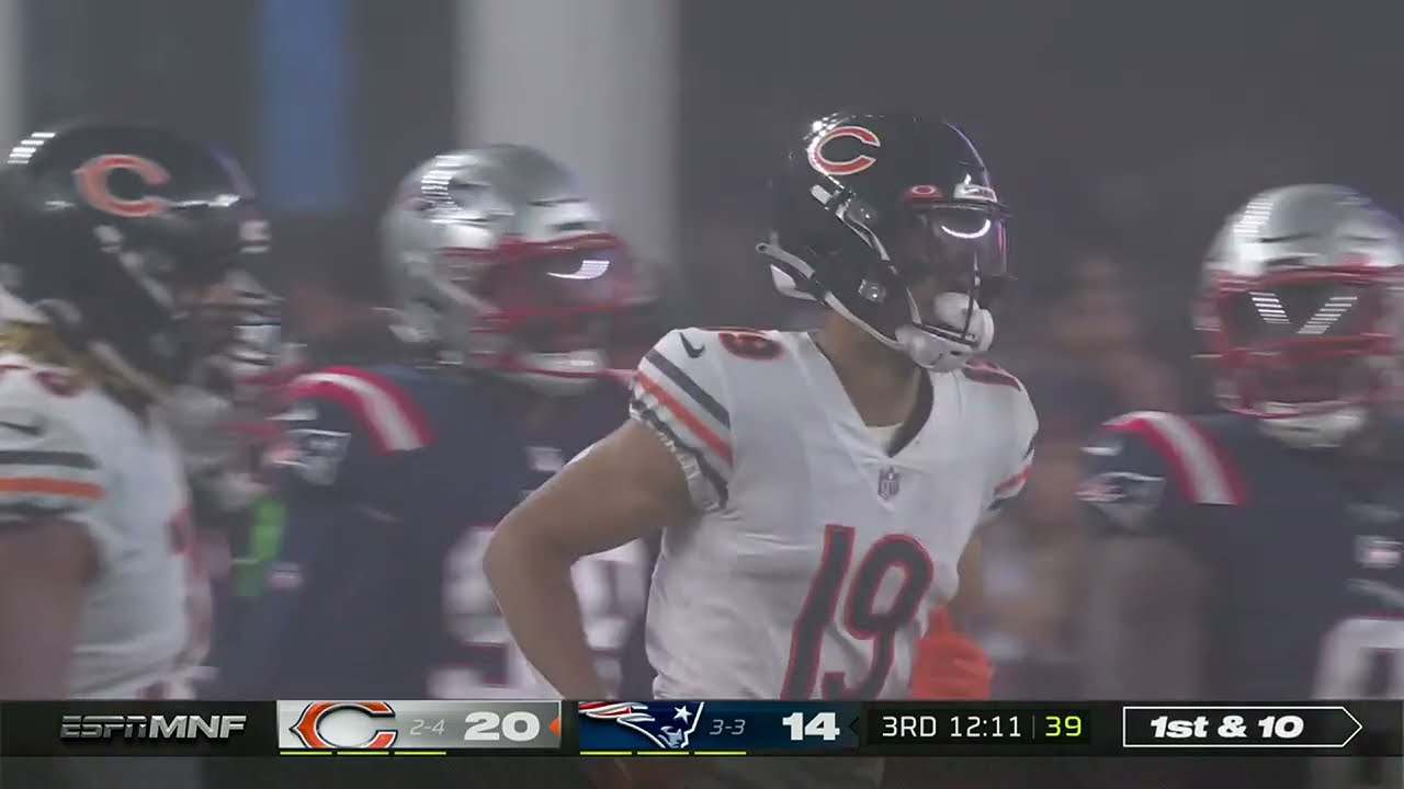 Justin Fields Highlights Vs Patriots Week 7 2022
