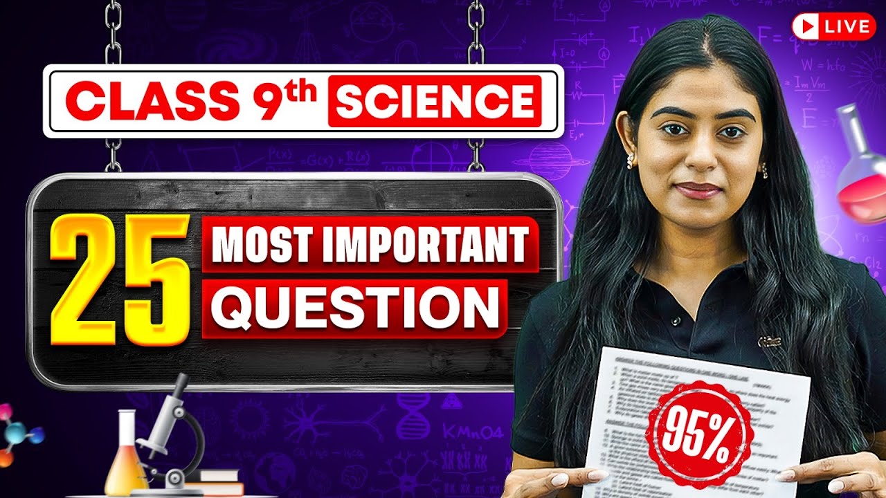 Class 9th Science Most Important Questions By Samridhi Ma'am | One Shot | Race Series 2026