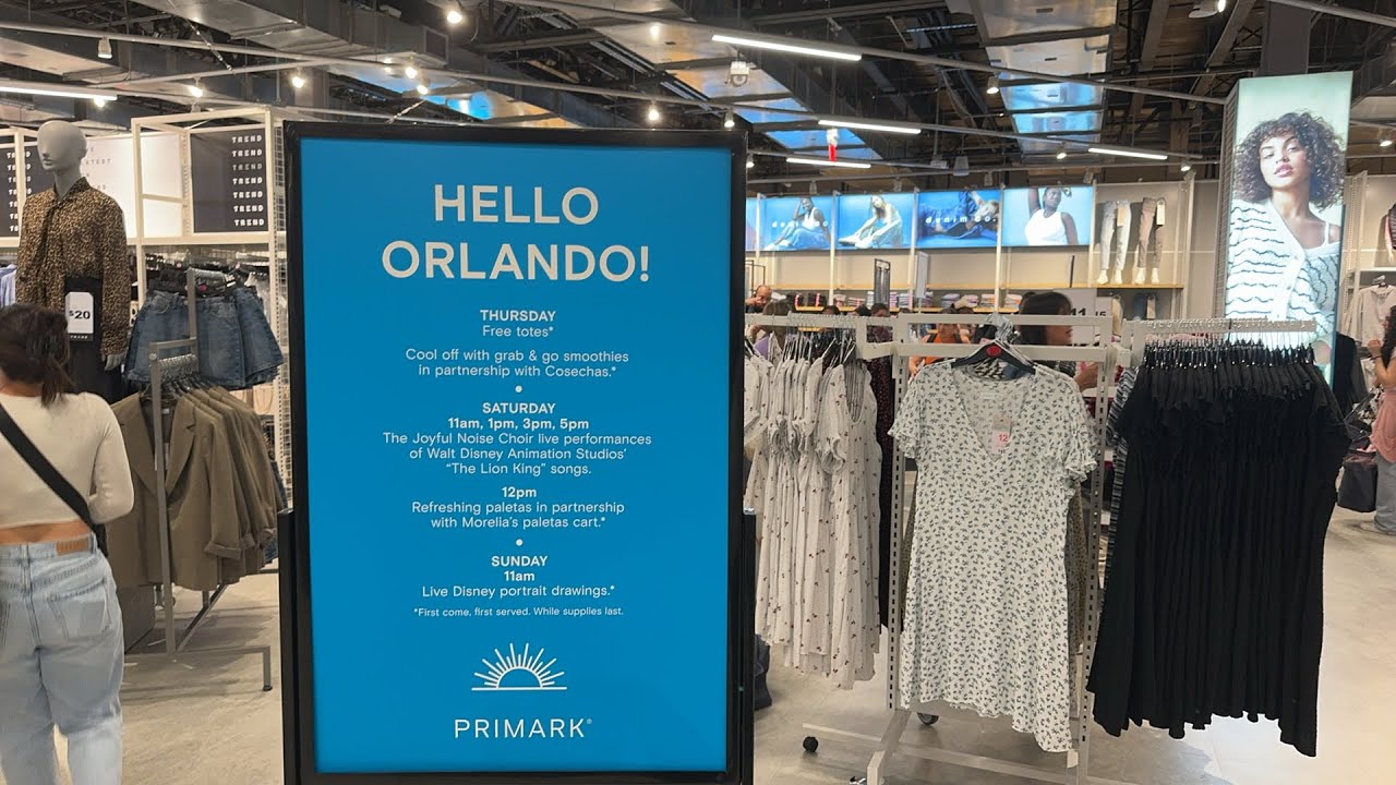 BETTYSAYS is live! For Primark Orlando