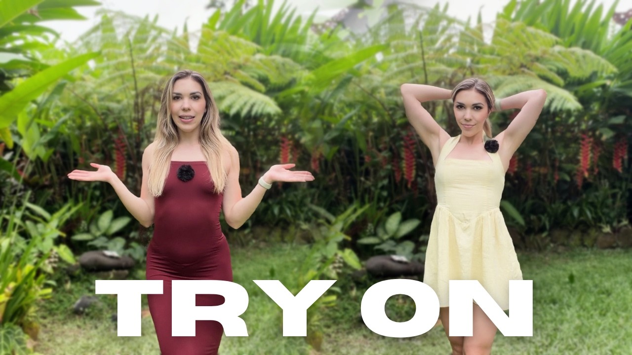 These Dresses Are Way Too Tight&hellip; Try On Haul