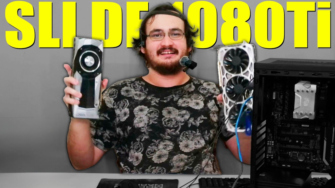 SLI DE GTX 1080 TI | RODOU GAMES?
