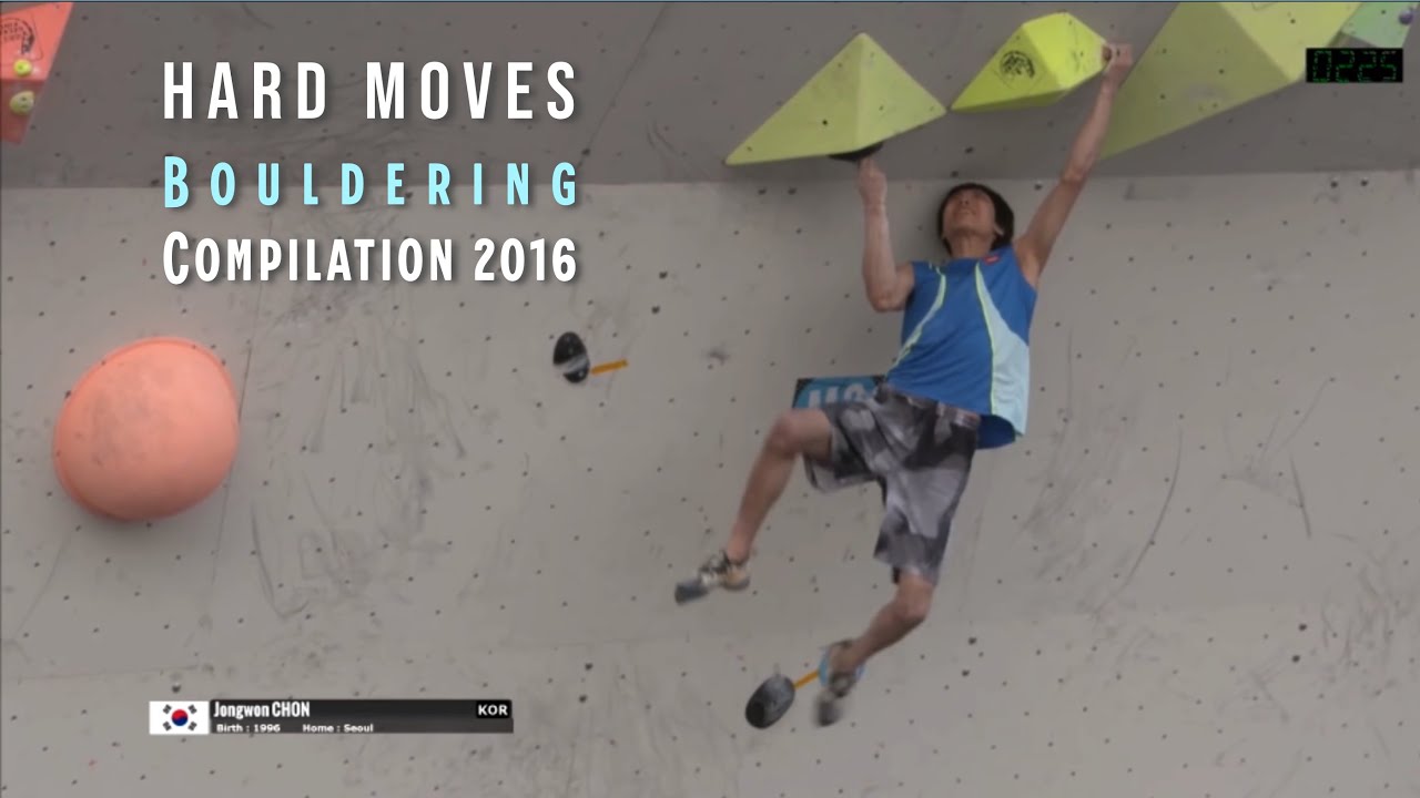 Boulder World Cup's 2016 - Hard Moves Part 1