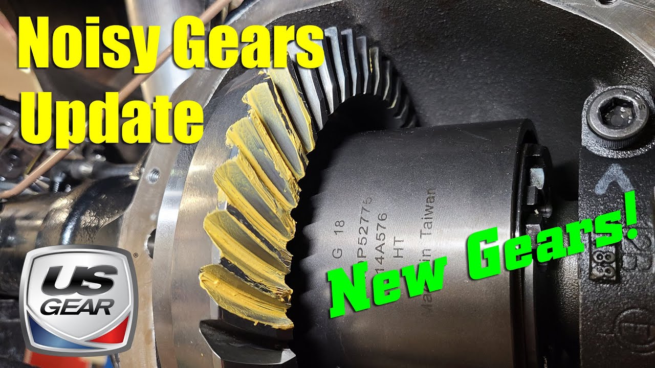 Обновление Noisy Gears — новый зубчатый венец и шестерня