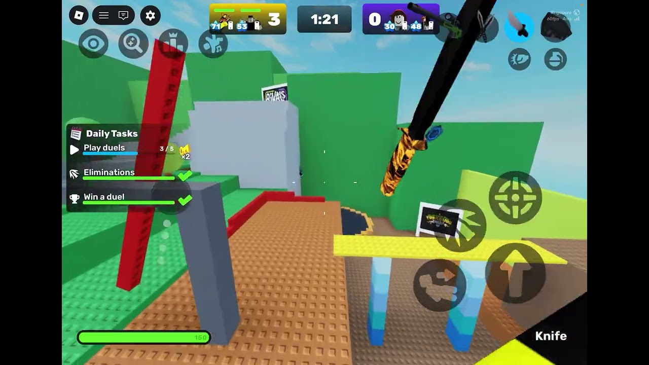 me being a knife god sometimes i guess