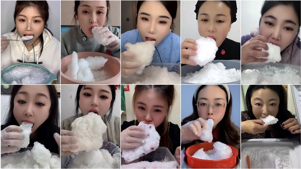 ASMR Shaved ice new Mixed 