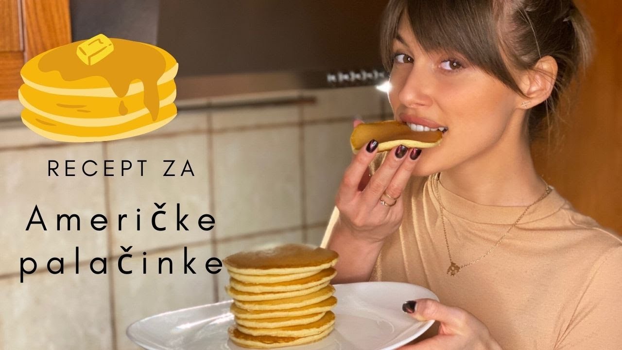 Omiljeni recept za američke palačinke | American Pancakes 🥞