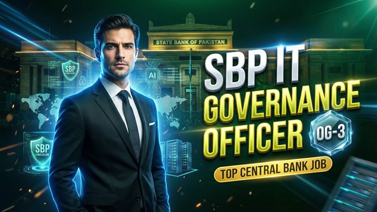 How to Pass SBP IT Governance Officer OG-3 Test | Syllabus & Exam Pattern 2026