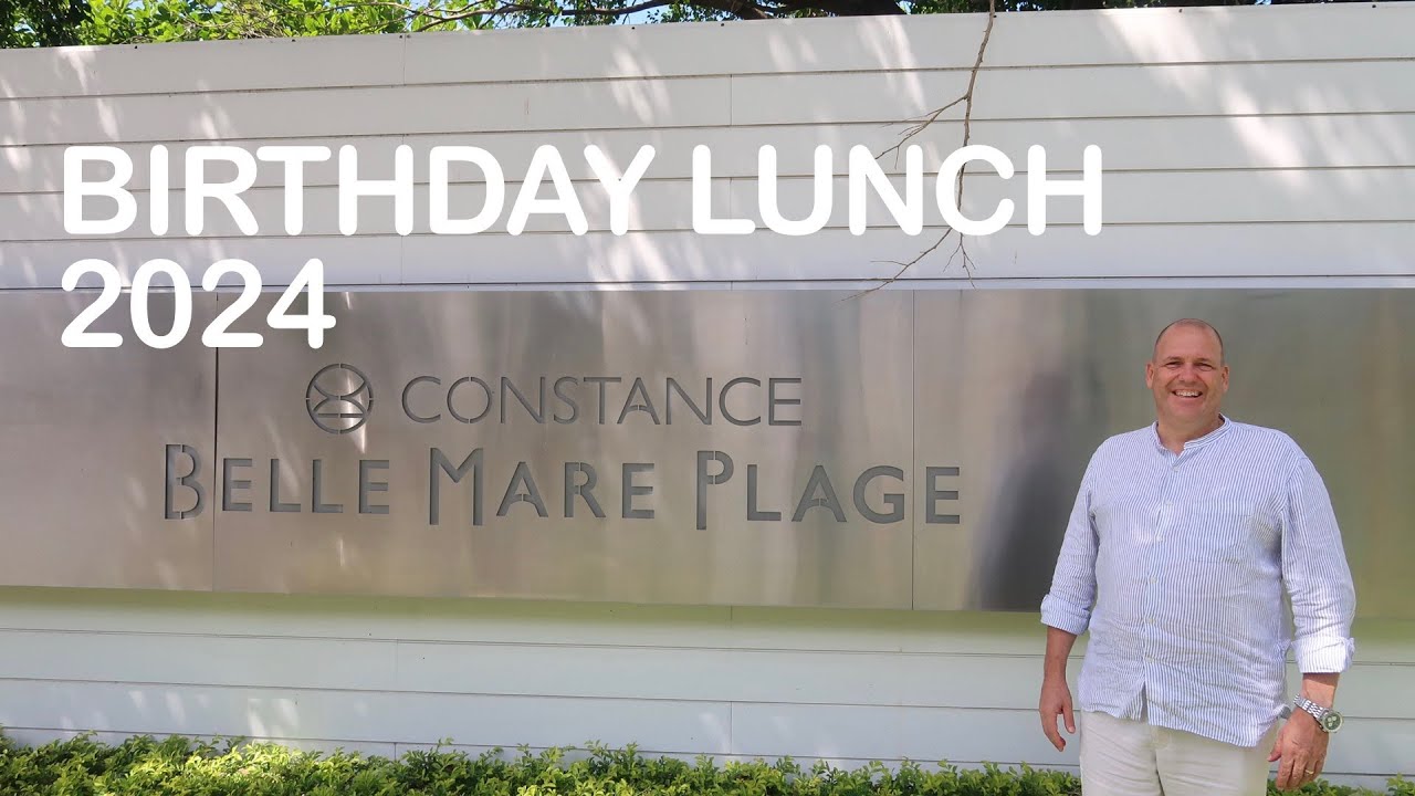 Constance Belle Mare Plage | MAURITIUS | BIRTHDAY LUNCH
