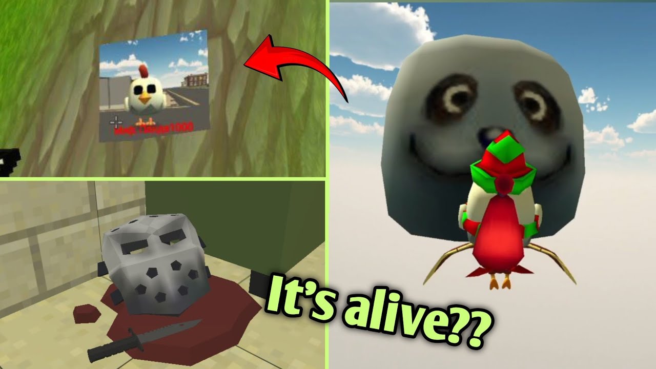 😱 ALL NEW EASTER EGGS 5.0.03 IN CHICKEN GUN | CHICKEN GUN NEW ENTITY