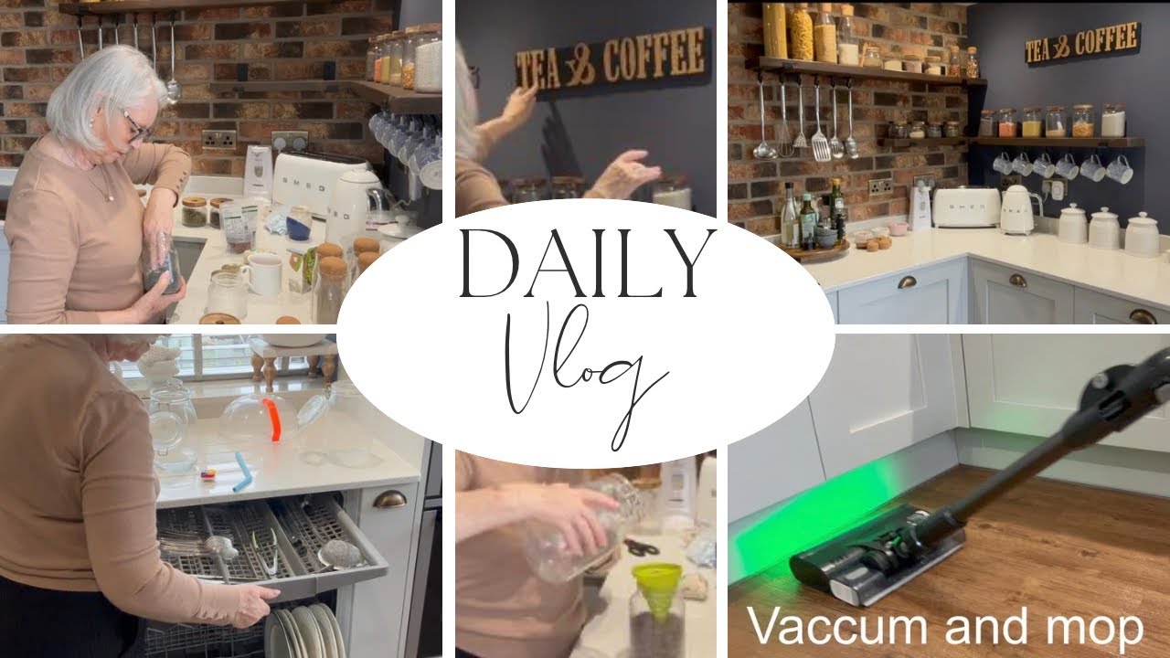 A Calm Home Reset: Kitchen Organisation & A New Vacuum that mops ??? 🤔