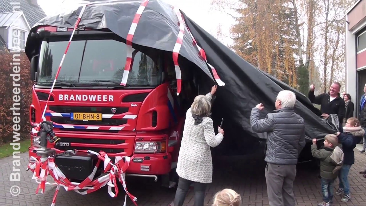 2016 11 26 Ingebruikname nieuw voertuig brandweer Wapenveld