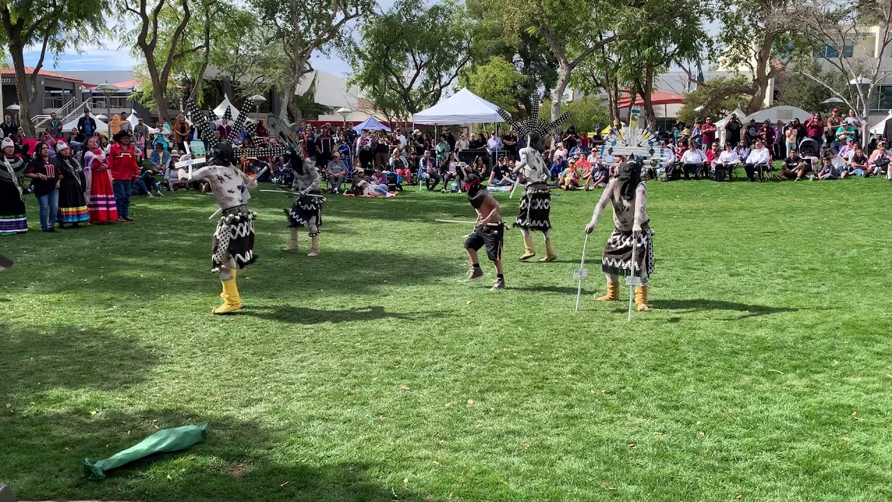 Apache crown dancers