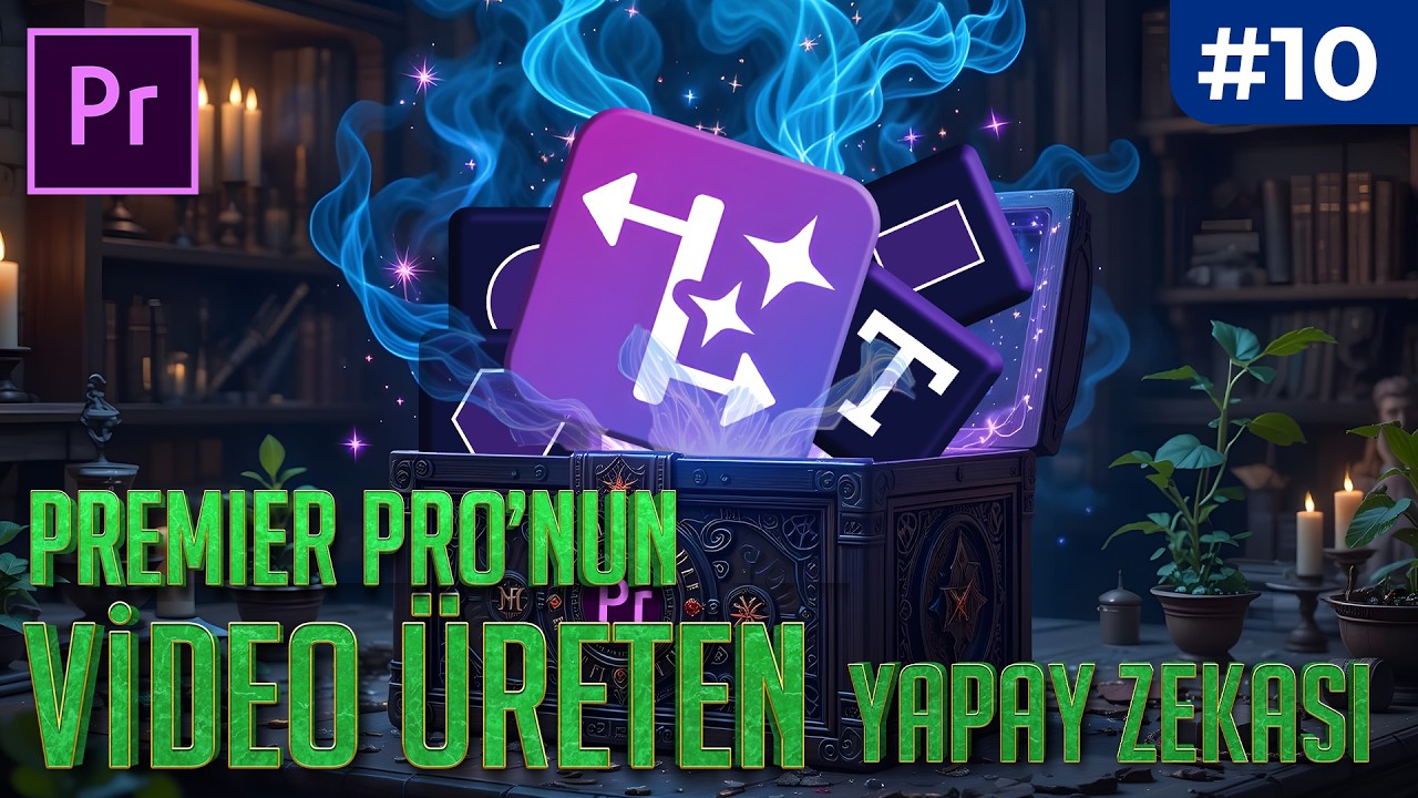 10 - ARAÇLAR PANELİ-3🛠️: Videoları SİHİR GİBİ Uzatan Yapay Zeka! ✨|  Premiere Pro Eğitim Seti
