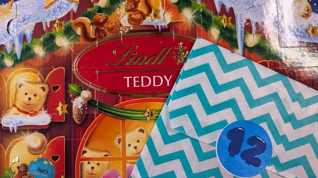 day 12 Pink and Main and Lindt Advent Calendars