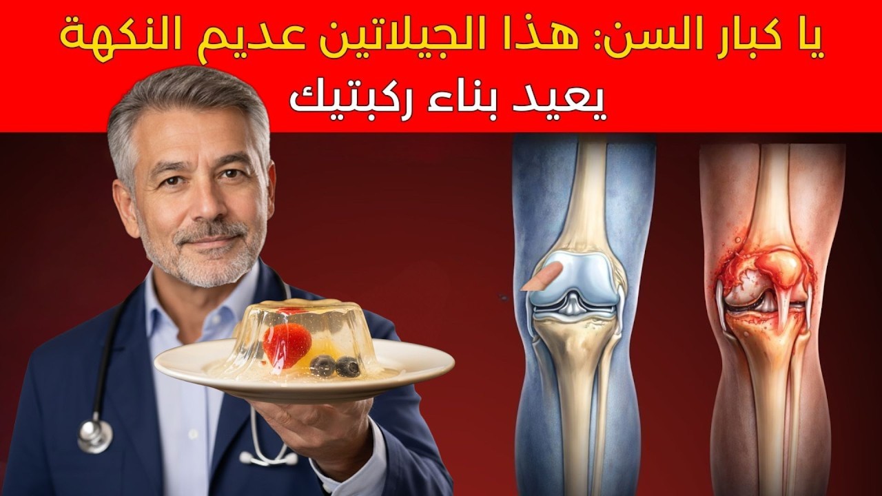 يمكن لركبتك أن تتجدد مع هذا الجيلاتين غير المنكه