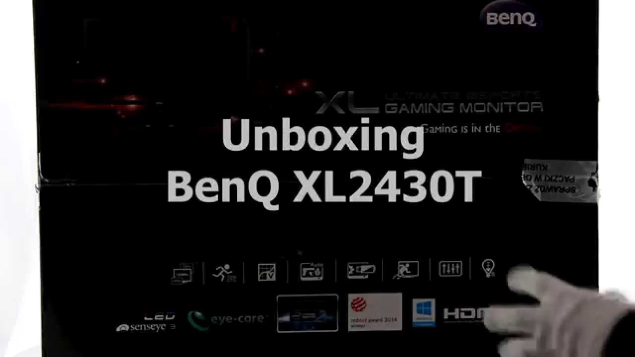 BenQ XL2430T - unboxing