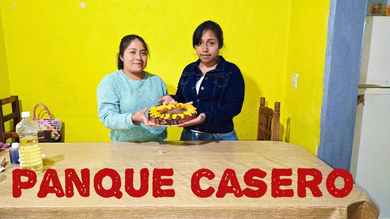 Como preparar un panque o panque para pastel casero (esta vez nos quedo muy bien )😋