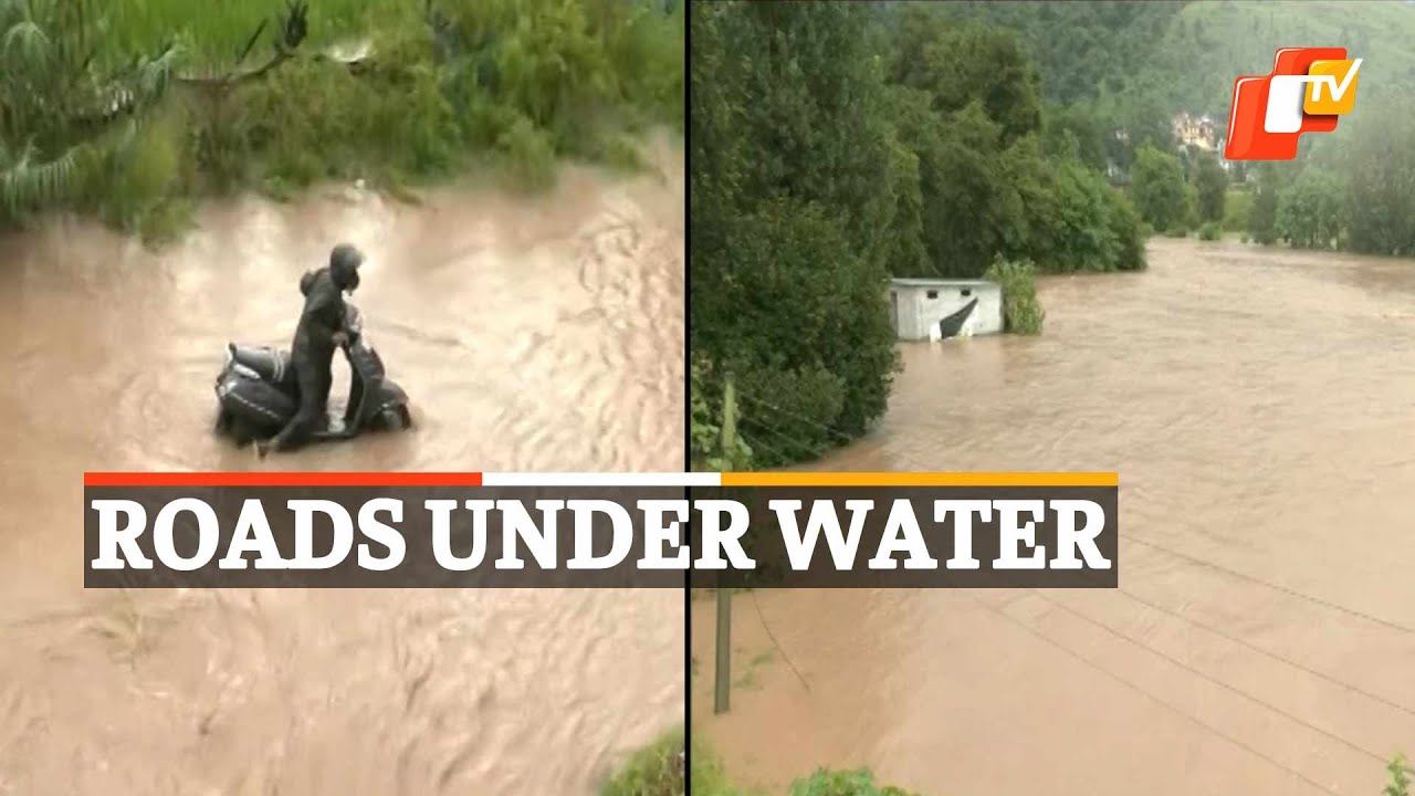 WATCH| Overnight Downpour Triggers Flash Flood In Mandi, Himachal Pradesh | OTV News