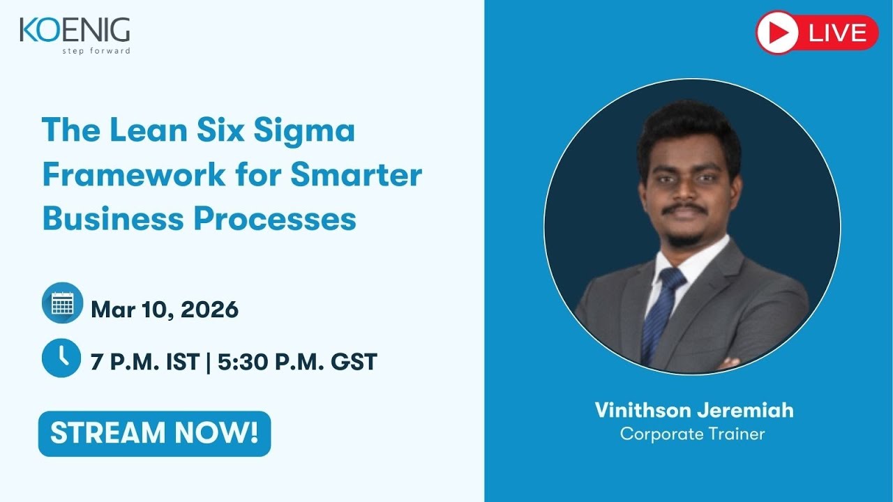 The Lean Six Sigma Framework for Smarter Business Processes