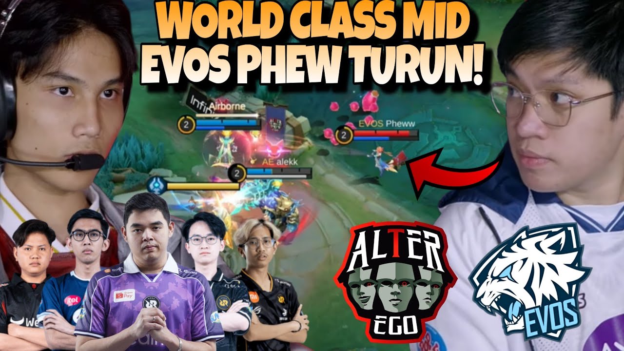 ONIC HAS KELRA, EVOS HAS PHEWW!! WORLD-CLASS MID LANERS ARE PLAYING!! EVOS VS AE MATCH 1 - MPL S17