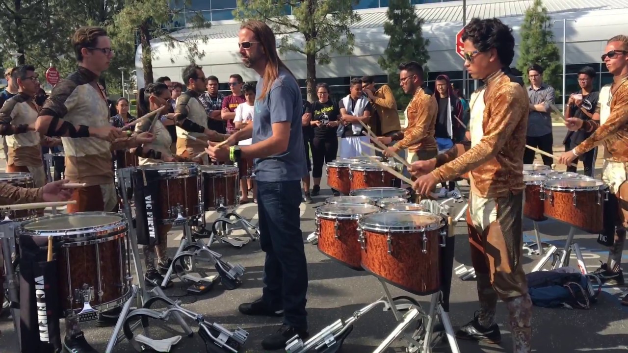 Broken City 2017 Full Warmup Lot WGI West Power Regional