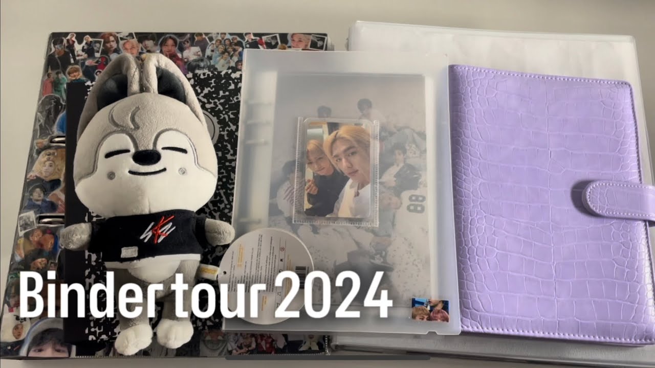 ✨Биндер-тур Stray Kids ot8 на начало 2024 ✨