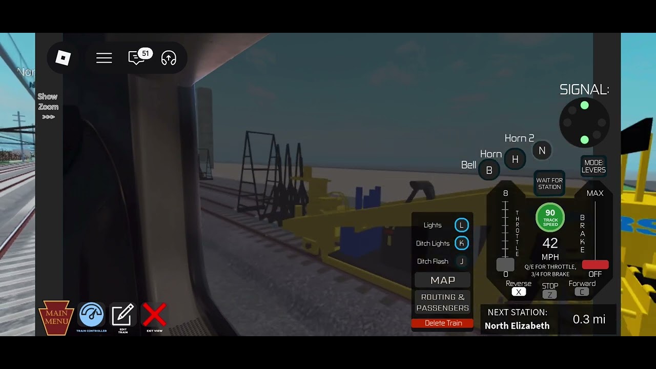 Going to Rahway in P42AC Multilevel #roblox