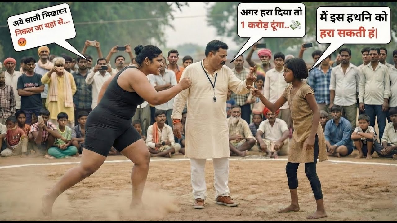 जिस बच्ची को सब भिखारी समझ रहे थे, वही बनी दंगल की हीरो| ओर जीत गई 1 करोड़ रुपए।😱