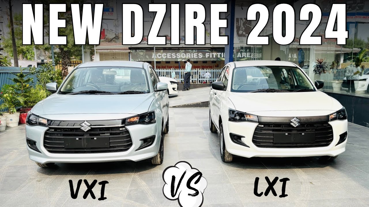 Maruti Dzire Lxi vs Vxi 2025 Detailed Comparison