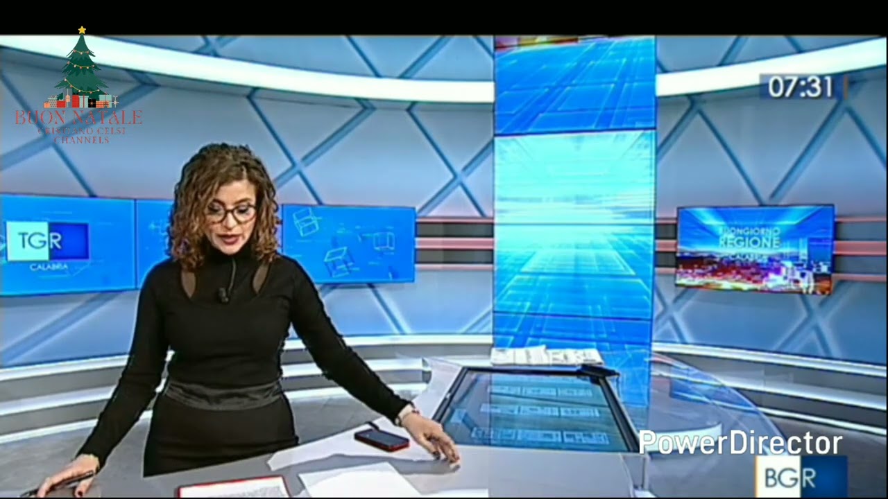 Nuove grafiche e scenografie studi tgr buongiorno regione dal 05/01/26