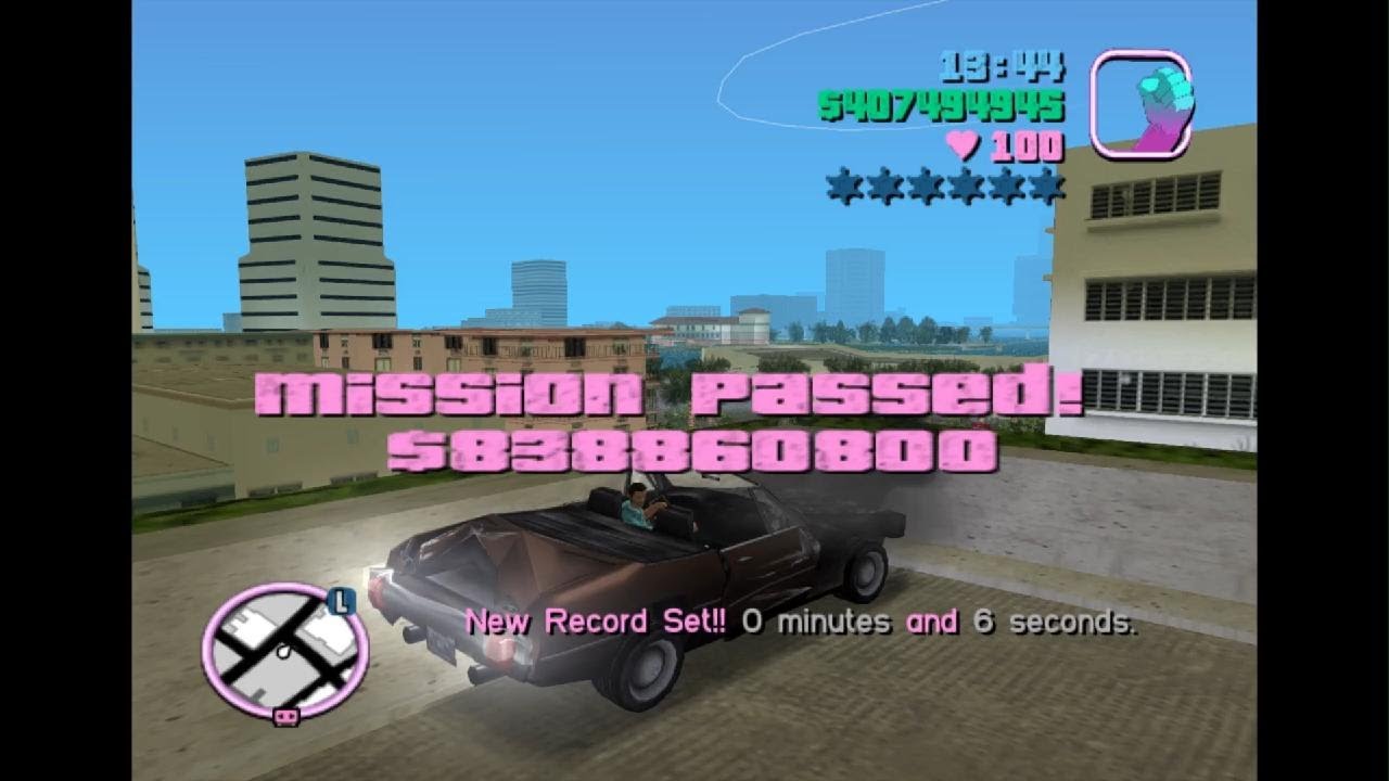 Vice City - Cone Crazy (Joint World Record)