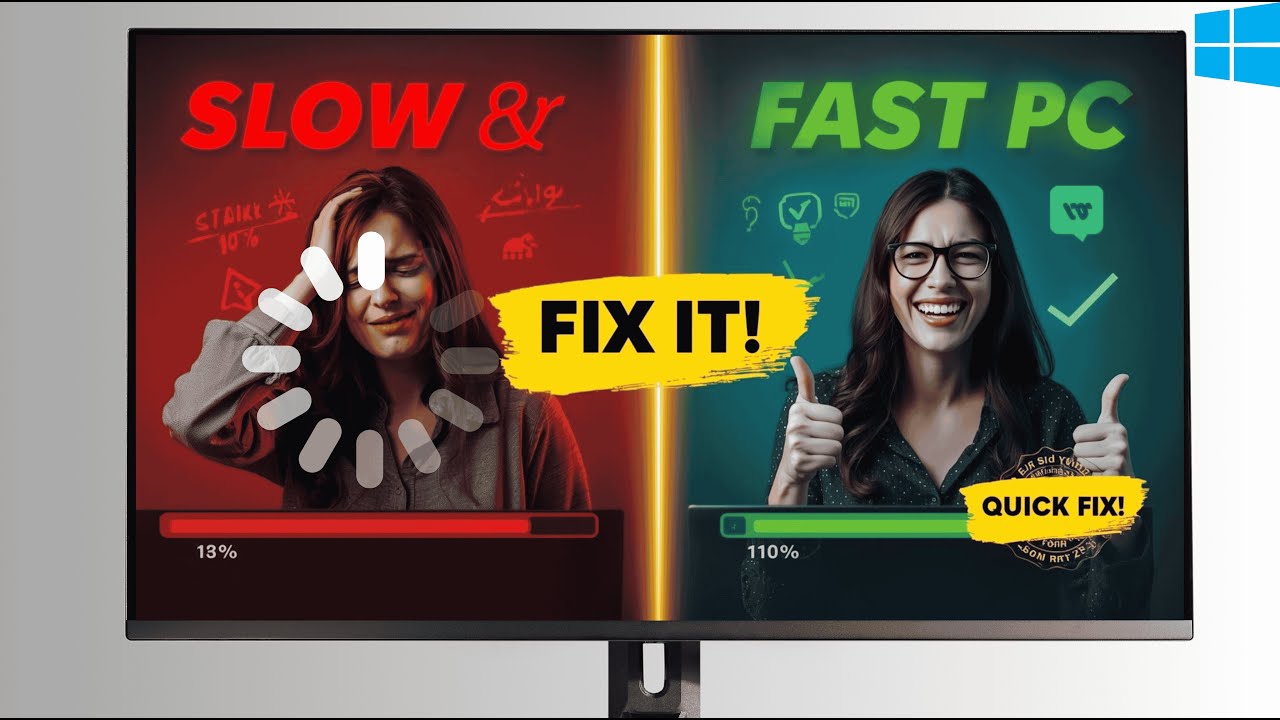 Fix Slow Computer Issue & Make Your Computer Fast in Just 2 Minutes