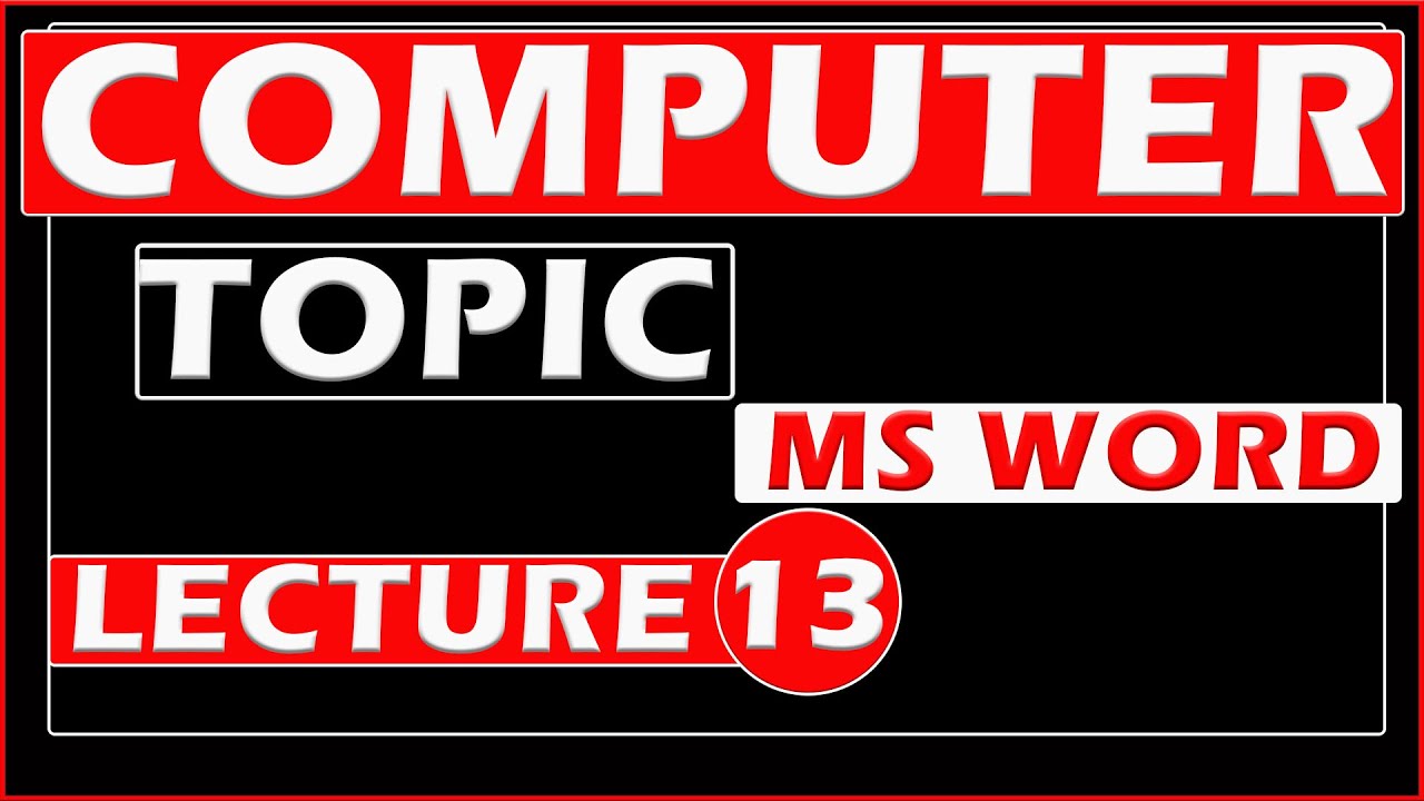LEC-13 | Computer || For JKSSB Constable || JA High Court || NT  || And for All Competitive Exams
