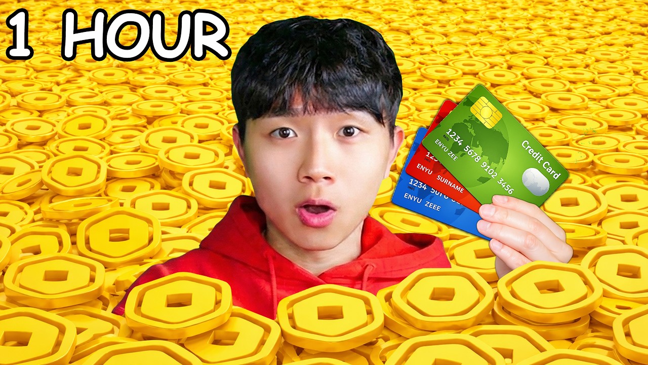 Потратить 1 миллион Robux за 1 час