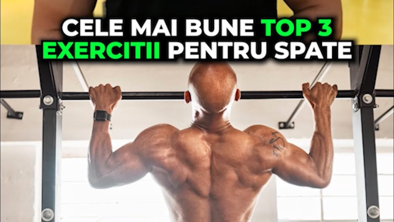 TOP 3 exerciții pentru un spate puternic și bine definit 💪🏼