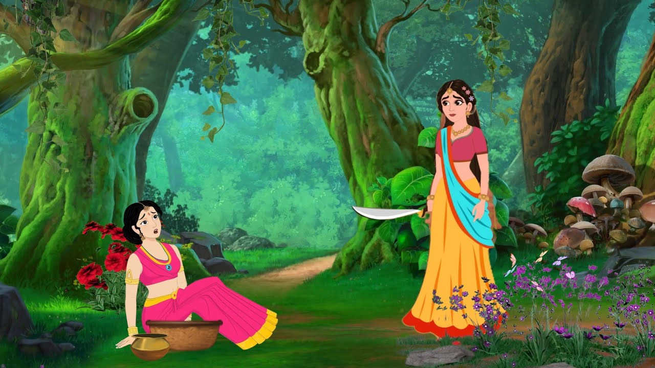 बदले की आग में जलती बहन का खौफनाक रुप| Hindi | moral Story | Cartoon Kahani, animation